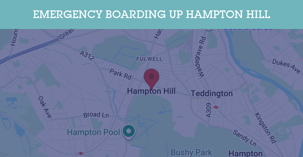 Emergency Boarding Up Services in Hampton Hill - TW postcode