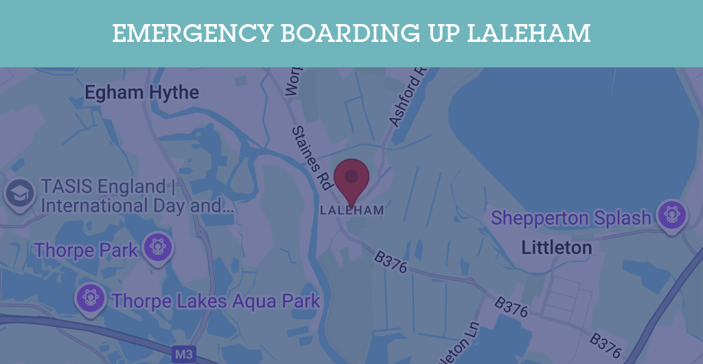 Emergency Boarding Up Services in Laleham - TW postcode