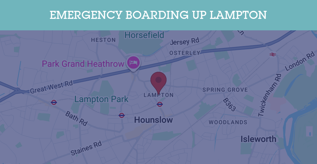 Emergency Boarding Up Services in Lampton - TW postcode