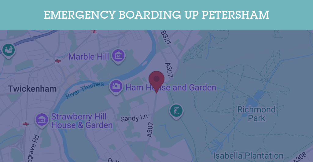 Emergency Boarding Up Services in Petersham - TW postcode
