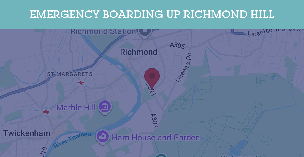 Emergency Boarding Up Services in Richmond Hill - TW postcode