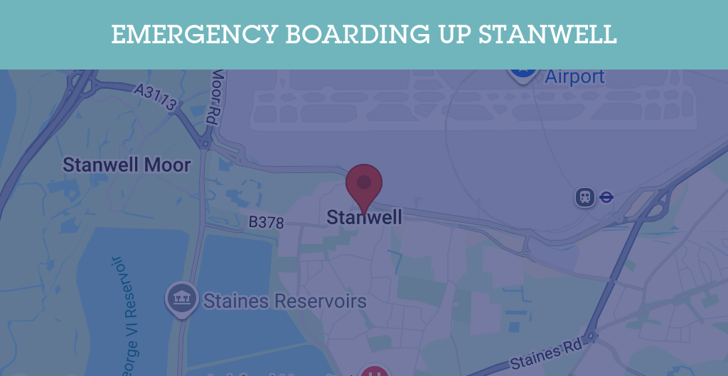 Emergency Boarding Up Services in Stanwell - TW postcode