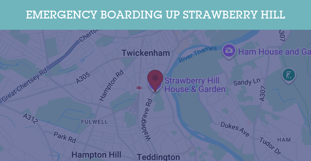 Emergency Boarding Up Services in Strawberry Hill - TW postcode